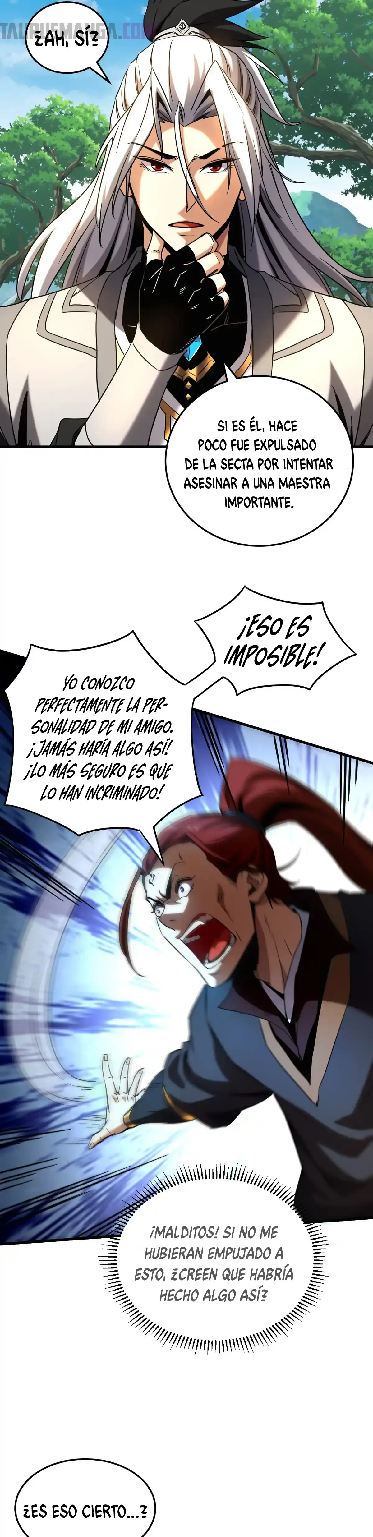 Mientras mis discípulas se matan, yo me relajo! > Capitulo 135 > Page 131